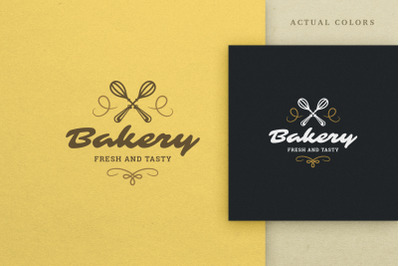 Fresh Bakery Vector Logo Template