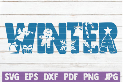 Winter SVG Cut File