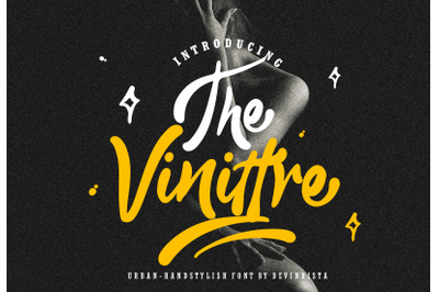 The Vinittre Handstylish Font