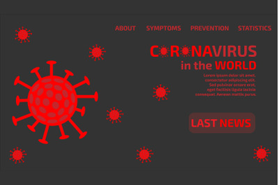 Coronavirus Latest News Page.