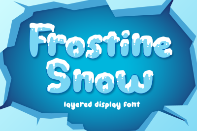 Frostine Snow - Christmas Font