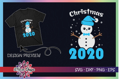 Merry Christmas 2020 Snowman Pajama