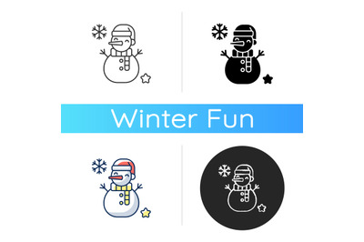 Snowman icon