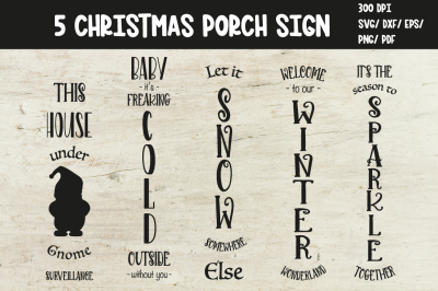 Christmas porch sign SVG. Porch Sign SVG. Christmas SVG