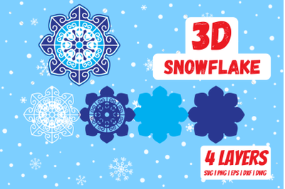 3D Snowflake