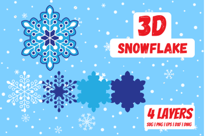 3D Snowflake