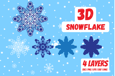 3D Snowflake