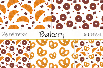 Baking vector. Donuts vector. Croissants SVG. Pretzel SVG