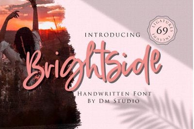 Brightside - Handwritten Brush Font