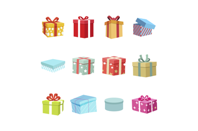 3d isometric gift box to xmas and new year&2C; valentine day and birthday