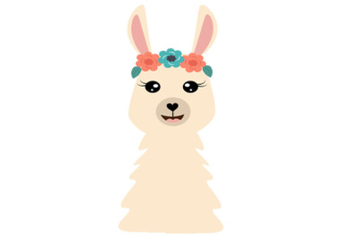 Cute Llama SVG Cut Files&2C; PNG llamas clipart&2C; farmhouse clip art&2C; funn