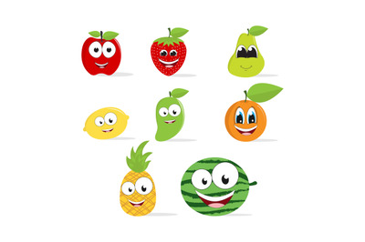 fruit cartoon collection