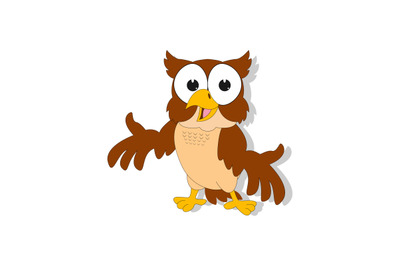 owl animal cartoon