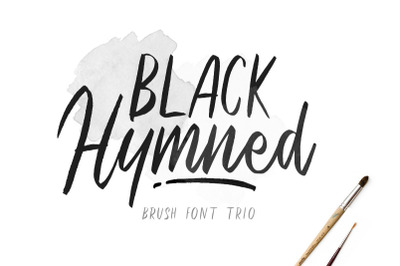 Black Hymned - Font Trio