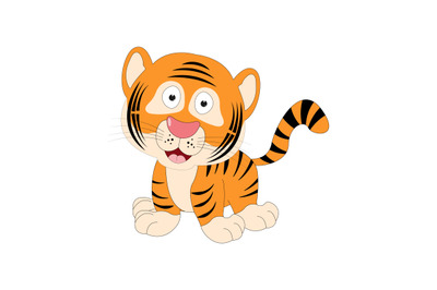 tiger animal cartoon