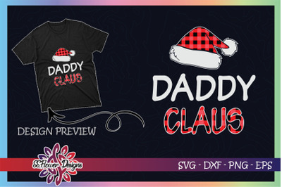 Red Plaid Daddy Claus - Matching Family