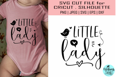 Little lady svg, baby girl svg