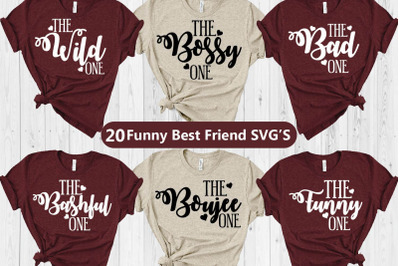 Funny best friend svgs, BFF svgs, bff svg, best friend svgs