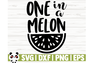 One In A Melon