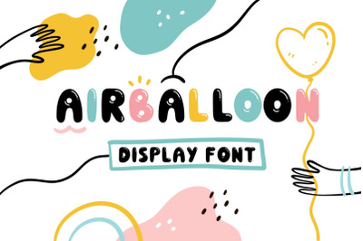 Airballoon Display Font
