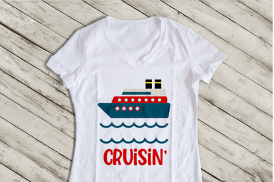 Cruise Ship | SVG | PNG | DXF | EPS