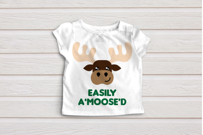 Cartoon Moose Head | SVG | PNG | DXF | EPS