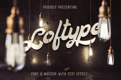 Loftype Font + Mockup