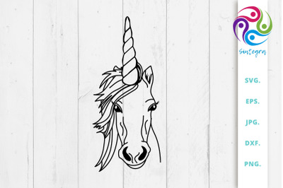 Unicorn Svg File