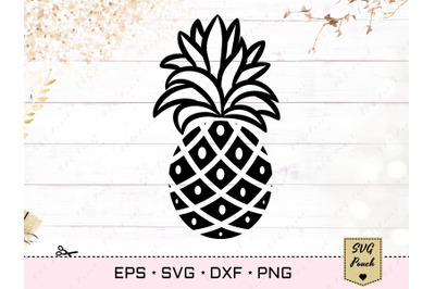 Pineapple SVG silhouette