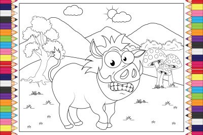 coloring page for kids