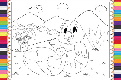 coloring page for kids