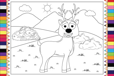 coloring page for kids