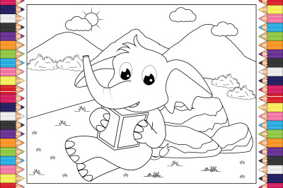 coloring page for kids