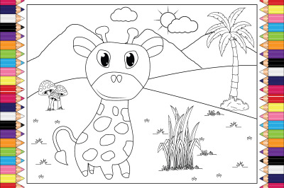 coloring page for kids