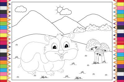 coloring page for kids