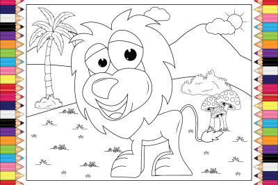 coloring page for kids