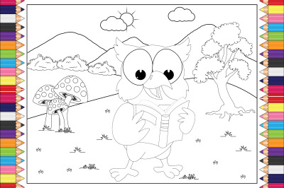 coloring page for kids