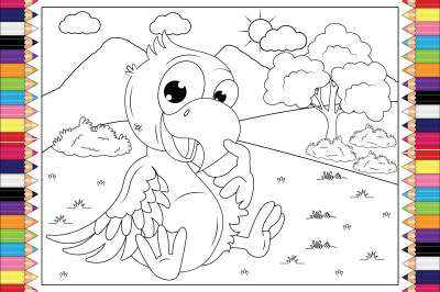 coloring page for kids