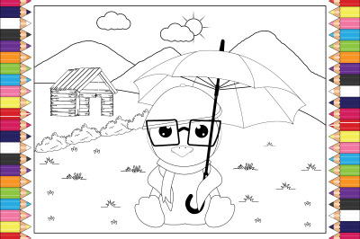 coloring page for kids