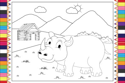 coloring page for kids