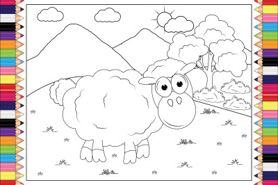 coloring page for kids