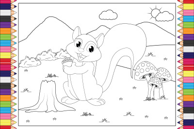 coloring page for kids