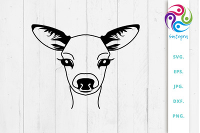 Gorgeous Deer Svg Cut File