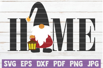 Gnome Home SVG Cut File