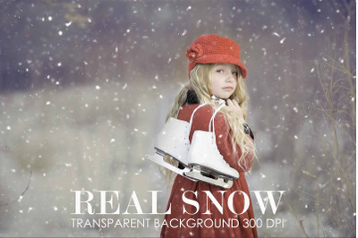 Snow overlay, Real snow overlay for photoshop,