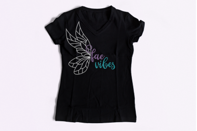 Fae Vibes Fairy Wings | SVG | PNG | DXF | EPS