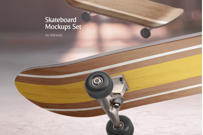 Skateboard Mockups Set