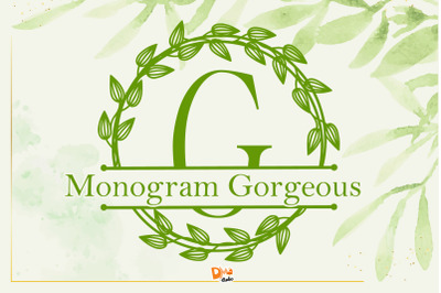 Monogram Gorgeous Font