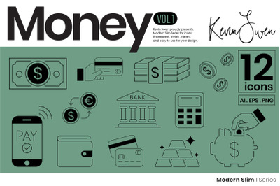 Money Icons Set