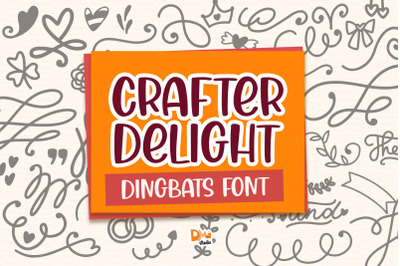 Crafter Delight Dingbats Font